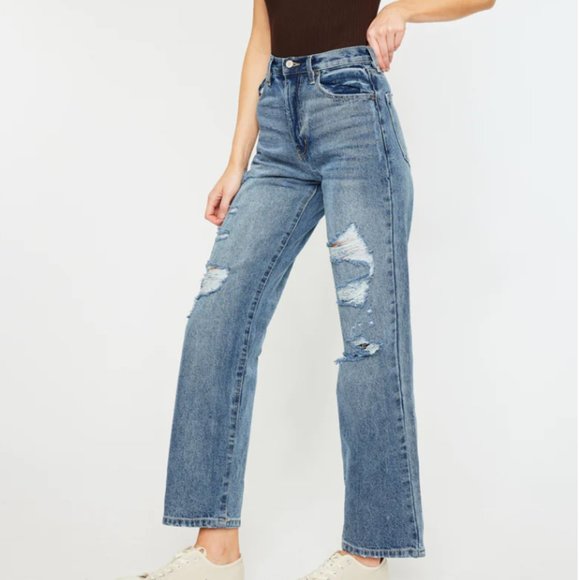 KanCan Denim - NWT KanCan Stephanie Ultra High Rise 90's Boyfriend Jeans